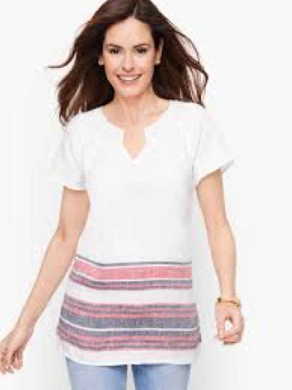 Talbot Cool Summer Linen Tunic Size 1X